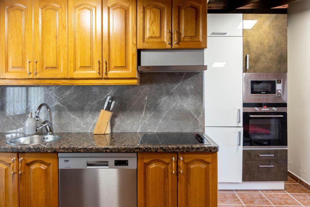 Apartamentos El Coritu Nieda Kültér fotó